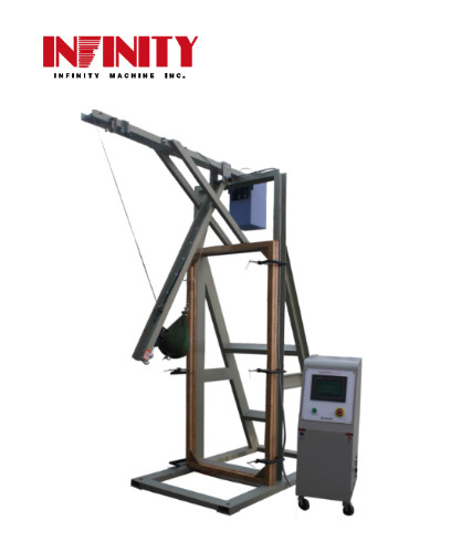ID6005 Safety Laminated Glass Shot Bag Impact Testing Machine voor constructie Displayer Package Testing Equipment