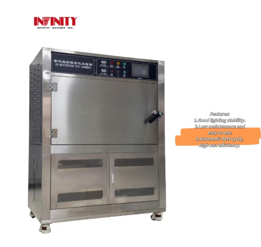 UV-verouderingsclimatische testmachine gesimuleerde zonnestraling ultraviolette verouderingstestmachine