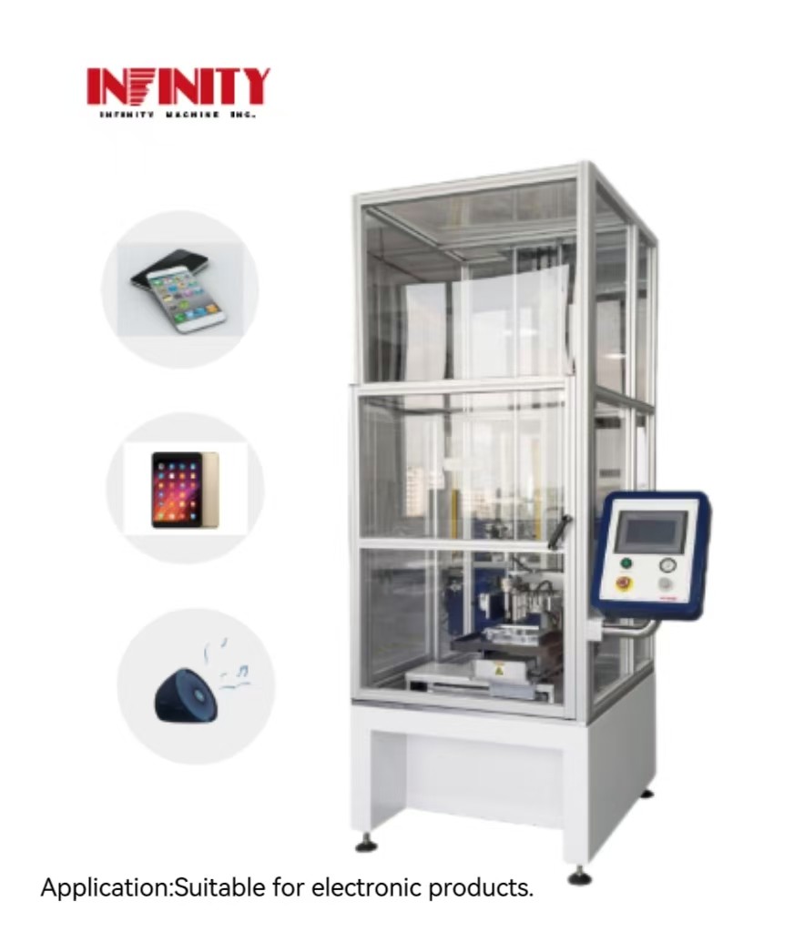 PLC-drieassige automatische slagtoetsmachine voor elektronische producten