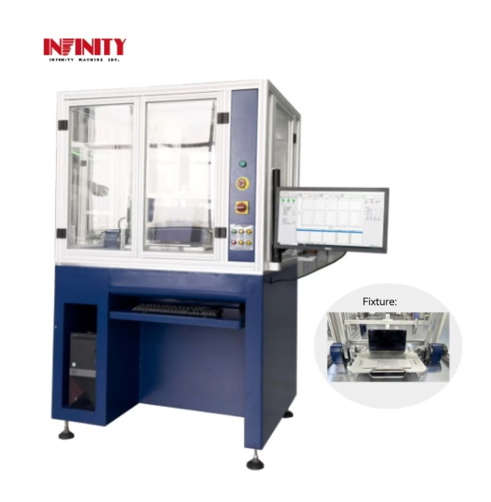 Automatische roterende schacht torsietoetsmachine Testhoekbereik 0,01~180° voor laptop