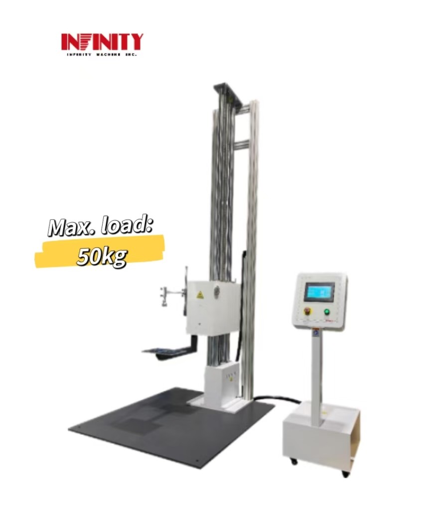 Touchscreen Carton Drop Test Machine Voor Carton Drop Test Load 50kg