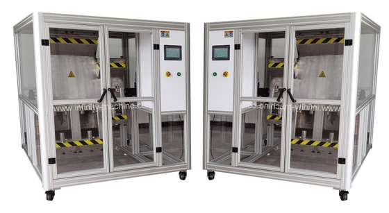 De verre het Testen van Controlemechanismerolling drop impact Machine met Staal 2 tuimelt