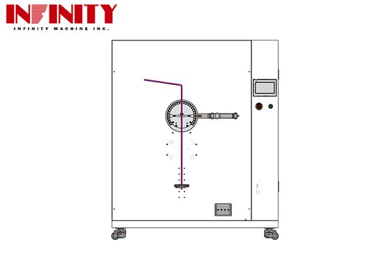 ISO 19642-2 Compliant Cable Flex Tester voor SFF-8417 Multi-Conductor Cable met testsnelheid 10~60rpm