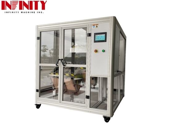 220V 120V afstandsbediening Rolling Drop Impact Test Apparaat met 2 stalen tumbler